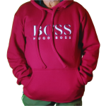 Blusão Moletom Hugo Boss Vermelho