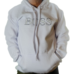 Blusão Moletom Hugo Boss Branco