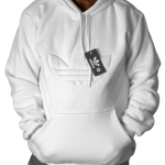 Blusão Moletom Adidas Branco