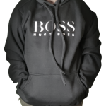 Blusão Moletom Hugo Boss Preto